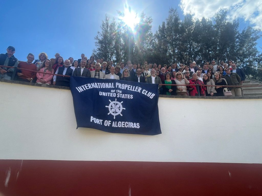 Asistentes al décimo aniversario del Propeller Club Algeciras